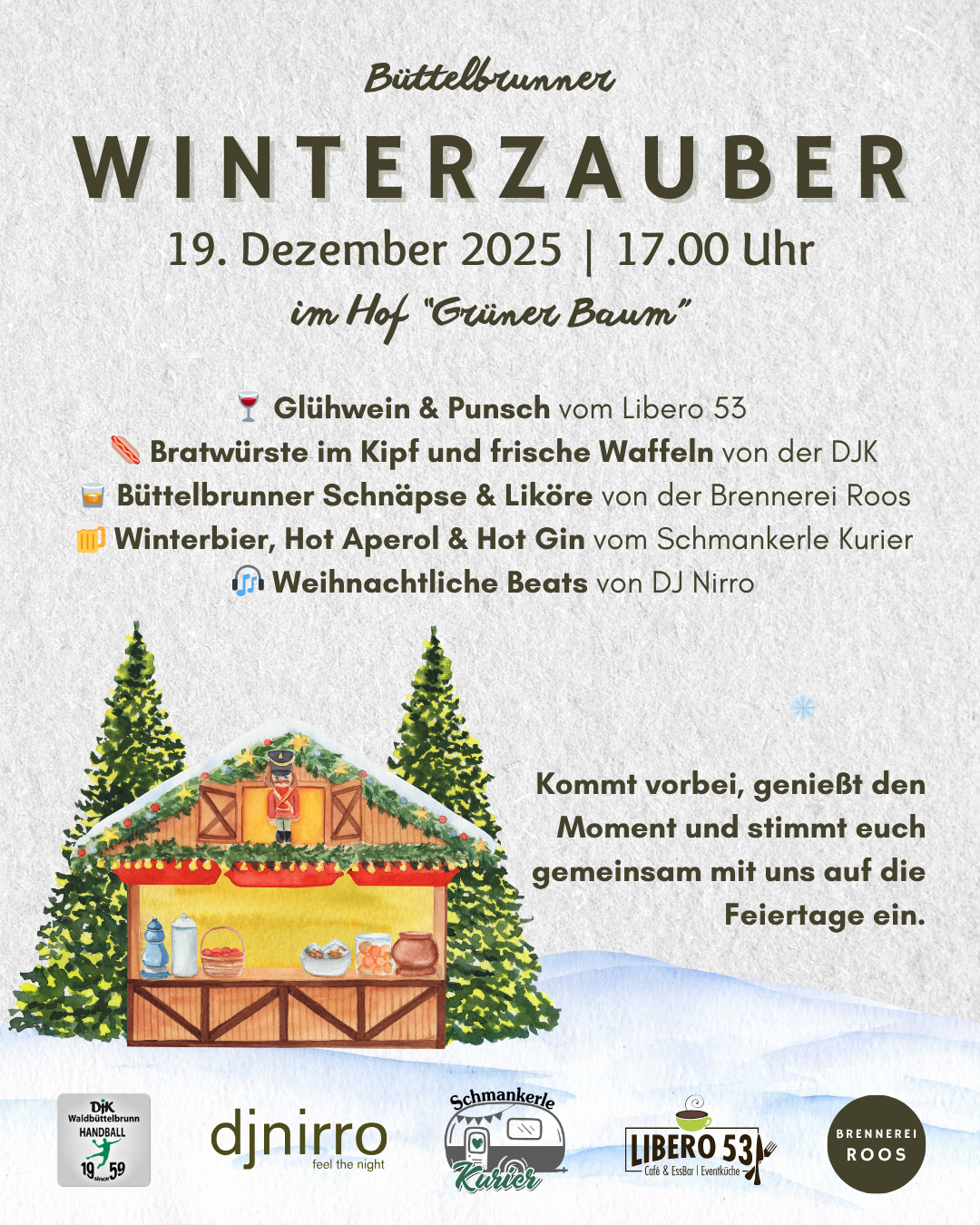Büttelbrunner Winterzauber in Waldbüttelbrunn