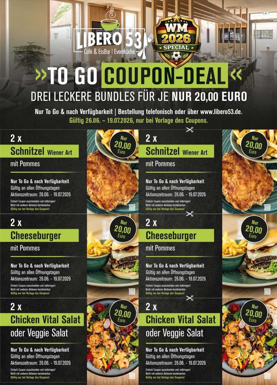 Couponbogen 2026 - WM Special