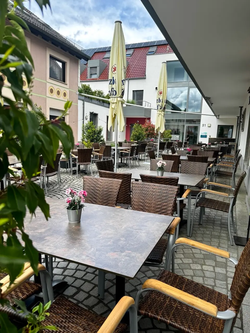 Biergarten - Libero 53 in Waldbüttelbrunn bei Würzburg